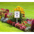 thumbnail image 5 of Eveokoki 8x12 Inch Please Excuse The Weeds We Are Feeding The Bees Aluminum Lawn Sign Stand Yard Sign With Metal Stakes Kit Outside Garden Grass Farm Signs Outdoor Decorations, 5 of 6
