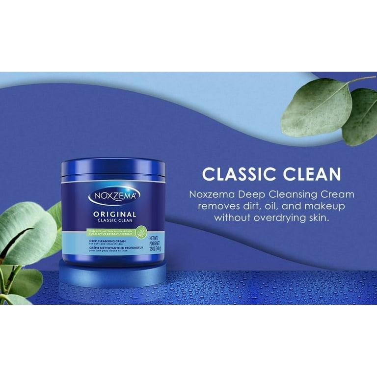 Noxzema Original Deep Cleansing Cream 12 oz (Pack of 2) - Classic