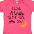 thumbnail image 4 of Inktastic I Love My Big Brother to the Moon and Back Boys or Girls Baby Bodysuit, 4 of 5