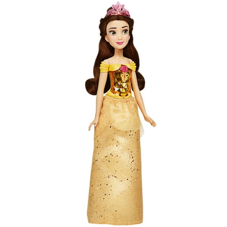 Disney Princess Royal Shimmer Belle Doll, Fashion Doll, Skirt and Accessories