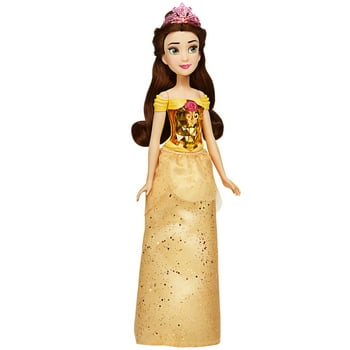 Disney Princess Royal Shimmer Belle Doll, Fashion Doll, Skirt and Accessories