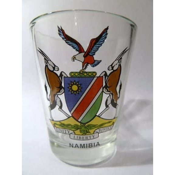 Namibia Coat Of Arms Shot Glass