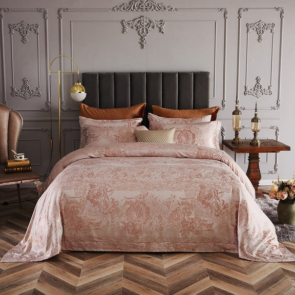 6-Pc Vienna Luxury Jacquard Bedding Cover Set (Queen)