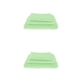thumbnail image 3 of Juegos de toallas de baño Naiovety Toalla de baño súper Toalla de mano y toallita Verde claro, 3 of 6