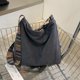 thumbnail image 4 of Bolso bandolera de pana Bolso bandolera boho Bolso simple para niñas femeninas (Gris), 4 of 7