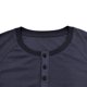 thumbnail image 4 of Camiseta de manga larga para hombre con diseño de gofres de color sólido sin botones con capucha y cuello redondo Pompotops  oipoqjl34573, 4 of 9