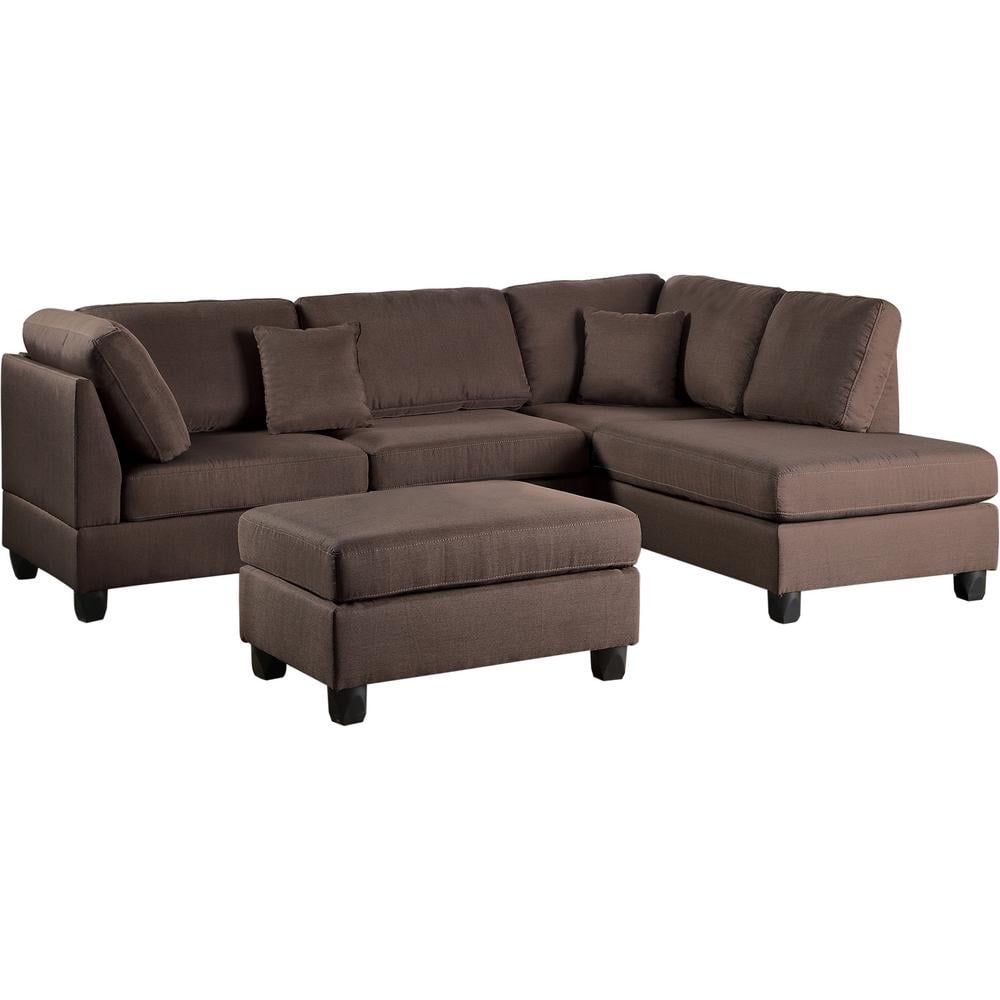 Everleigh 105 reversible sectional clearance with ottoman