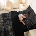 thumbnail image 5 of Manfei Camo American Flag 7-Piece Twin Bedding,Patriotic 4Th Of July Bedding Comforter Set,Black Reversible, 5 of 7