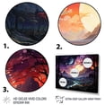 thumbnail image 3 of Designart "Stars Infinity horizon II" Stars Floater Framed Wall Decor, 3 of 7