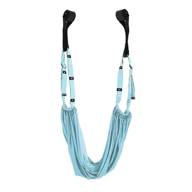 Correa de estiramiento Soidarity para Yoga y Fitness Azul 160 cm