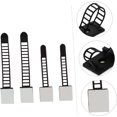 thumbnail image 4 of 50pcs Cable tie Electronic Cable Straps Organizer Hanger Cable Ties Plastic Wire clamp Cable Straps Cord Management clamp Winder Adjustable self- Adhesive Cable tie, 4 of 5