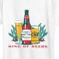 thumbnail image 3 of Budweiser - Holiday Beer - Women's Short Sleeve Graphic T-Shirt, 3 of 5