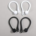 thumbnail image 3 of 2 Pairs Comfortable Earphone Ear Hooks Silicone Earbuds Covers Anti Holders Compatible with AirPods for Running Jogging Cycling, 3 of 5