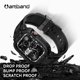 thumbnail image 3 of Pulseras de reloj compatibles con Amband para Apple Watch de 45 mm con funda negra, 3 of 6