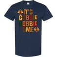 thumbnail image 3 of Inktastic Thanksgiving Gobble Time Turkey T-Shirt, 3 of 5