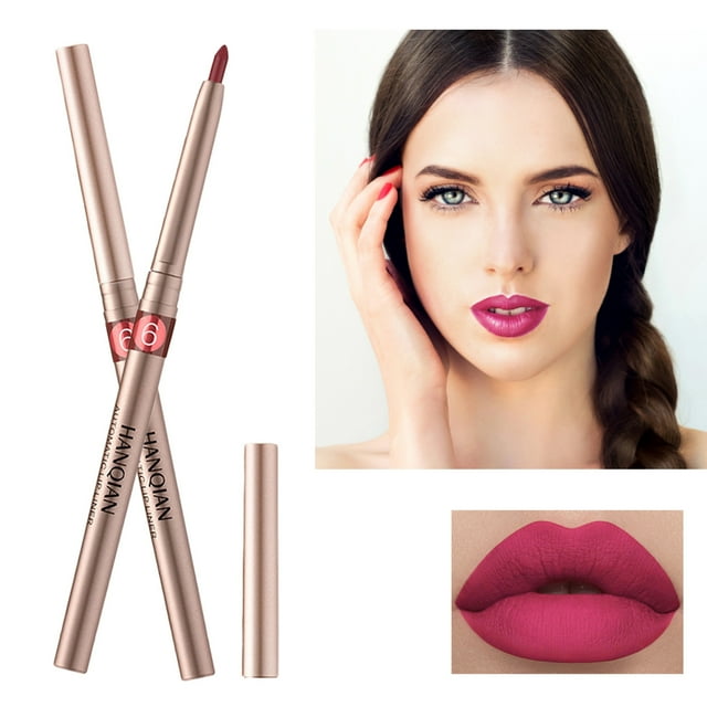 Lip Liner Pencil Natural Lip Makeup Soft Pencils Waterproof And Long Lasting Velvet Lip Liners, Labial Line