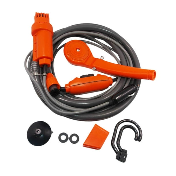 Kit de ducha para automóvil Perfecl ducha portátil eléctrica multifuncional Naranja