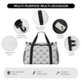 thumbnail image 4 of Fotbe Panda Bear Bolsa de Viaje con Estampado, Bolsa de Fin de Semana para Mujer con Compartimento para Zapatos, Bolsa de Gimnasio con Bolsillo Húmedo, 4 of 7