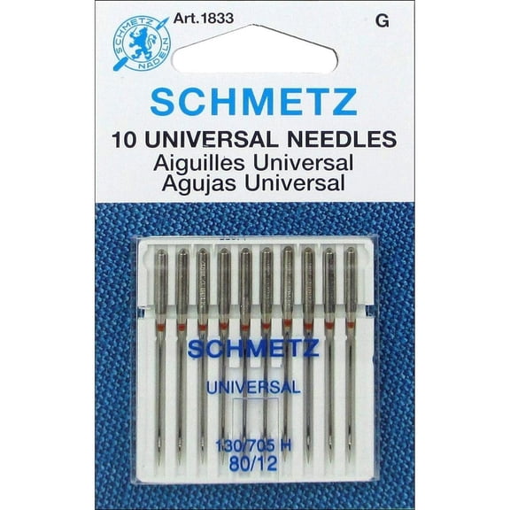Teamwork Schmetz Universal Needle Size 80/12 10pc