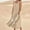 Khaki, variant on Jacenvly New Womens Summer Dresses New Women'S Sleeveless Cotton and Linen Round Neck Printed Long Dress Quick Drying Trendy Formal Dresses for Women 2024 Black