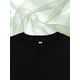 thumbnail image 3 of Camiseta de cuello redondo 100 % algodón con estampado de escuadrón de segundo grado para niña - Camiseta informal, deportiva y de verano con diseño de manzana en forma de lápiz. Ligera, transpirable, 3 of 7