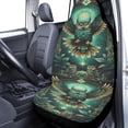 thumbnail image 6 of 2pcs Mystic Owl Print Car Seat Covers, Universal Unisex Auto Front Bucket Seats Protector, Fits Cars SUV Sedan Truck, Washable Durable Fabric, Easy Install All-Season Elegant Stylish Vehicle Interior, 6 of 6