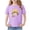 Purple, variant on BXSRUTA Girls 100% Cotton Short Sleeve Round Neck Graphic T-Shirt with Bunny Rabbit and Stars Print Summer Top