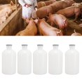 thumbnail image 1 of Botellas de Inyecció de animales, 5 piezas fácil mantenimiento jiningas veterinarias robustas botellas reutilizables para granja, 1 of 7