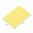 thumbnail image 1 of 10pcs Soldering Iron Solder Tip Welding Cleaning Sponge Yellow, 1 of 7