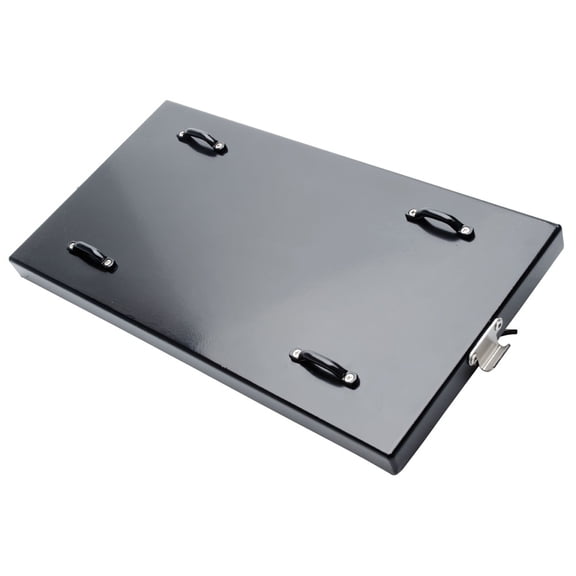 Tusk 1522300003 Replacement Aluminum Pannier Lid Medium w/ Standard Latch Black