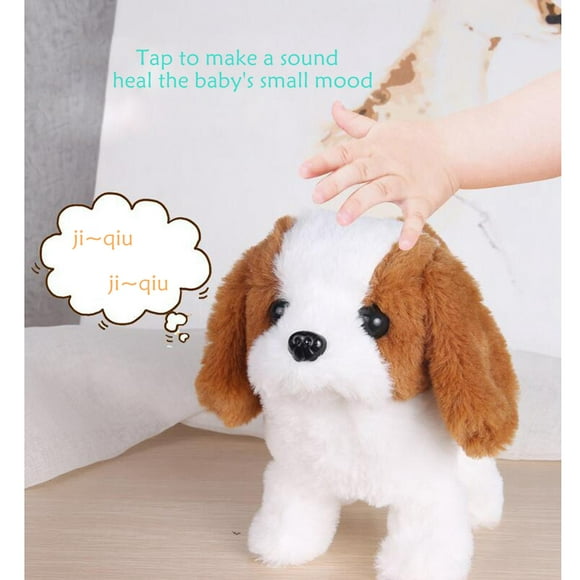 Mascota electrónica Perro de peluche, ladrido meneando simulación vívida juguete interactivo suave al , animal, para , Corgi yotijar Perros de simulación