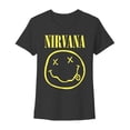 thumbnail image 1 of Playera Nirvana para Mujer, Manga Corta Negro Talla  M, 1 of 4