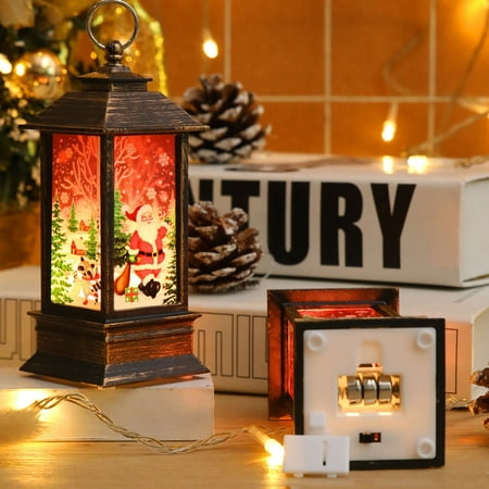 

TUOBARR Christmas Decoration New Christmas Wind Lights Decoration Imitation LED Lights Ornaments Church Holiday Home Decoration Night Lights