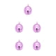 thumbnail image 3 of Greeniant Accesorios para gatos con cascabel para perros, cascabeles exquisitos para gatos, collar para mascotas sin carga, rosa Rosa 5Conjunto, 3 of 6