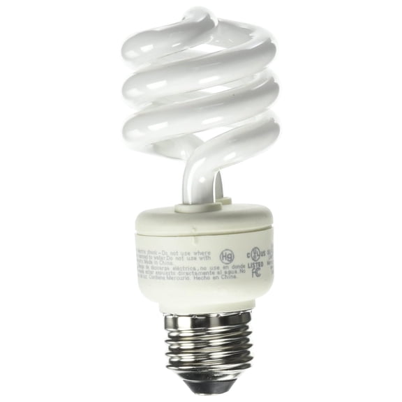 60W Equivalent Soft White Spiral CFL (4-Pack)