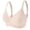 Pink, variant on Bras for Women Push Up Wireless Comfortable Bra Full Coverage Supportive Spaghetti Strap Lightweight Bra Solid Everyday Bra