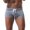 Gray, variant on Pitauce Men's Swim Trunks Holiday Stretch Beach Shorts Summer Slim Fit Surfing Bathing Suits Drawstrings Breathable Swimwear Briefs