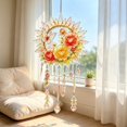 thumbnail image 5 of Clearance! Suncatcher Window Hanging Ornament Floral Butterfly Acrylic Wind Chime with Crystal Pendant for Home Bedroom Living Room Window Garden Boho Wall Art Decor, 5 of 7