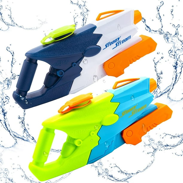 2 Pack Water Guns for Kids 1100CC Squirt Water Guns
