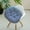 A, variant on JingChun Bohemian Soft Round Chair Pad Garden Patio Home Kitchen office Seat Cushion Grid Diameter 15 inch