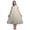 China Ivory2, variant on Light Pink Salmon3 Floral Tulip Mid Calf Nightwear Ladies Cotton Printed Sleeveless Night Gown Maxi Dress X-Small