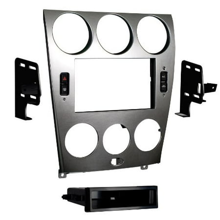 - Metra 99-7523S 2003-2005 Mazda 6 Double and ISO DIN Radio Install Kit
