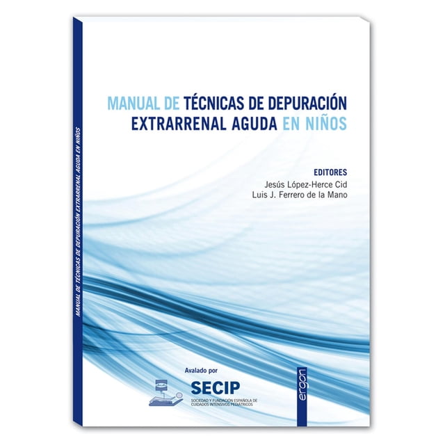 Manual de técnicas de depuración extrarrenal aguda en niños