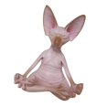 thumbnail image 3 of POINTERTECK Statue Décoration Forme d'Animal Ornement de Bureau Sculpture en Résine Sans Poils Type 1, 3 of 10