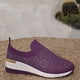 thumbnail image 5 of Zapatos para mujer, zapatos casuales de color liso con punta redonda y tacón medio, zapatillas para correr, botas vaqueras, 5 of 7