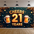thumbnail image 6 of Decorative Design Cheers Birthday Banner Milestone Celebration for Birthday Party Indoor Decoration Event, 6 of 7