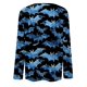thumbnail image 5 of Suéter de manga larga con cuello redondo y estampado de Halloween informal a la moda para mujer, 5 of 5