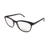 NEW KOALI 20009K WOMENS/LADIES CAT EYE FULL-RIM BROWN CAT EYE EXCLUSIVE SERIES MADE IN FRANCE FRAME DEMO LENSES 53-18-135 EYEGLASSES/EYEGLASS FRAME