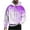 Mens Hoodies & Sweatshirts Purple, variant on Mens Big and Tall Hoodies M-4XL Plus Size Pullover Fleece Lined Sweatshirts With Front Pocket Casual Gradient Printed Long Sleeve Warm Hoodie