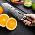 thumbnail image 6 of Kitchen Chef Knives Set with Chicken Shear,High Carbon Stainless Steel Slicing Knife Set of 3pcs,with Heavy Duty Bone Scissor, 6 of 7